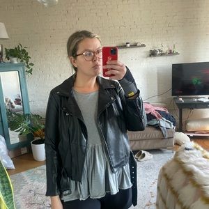 Elodie leather jacket